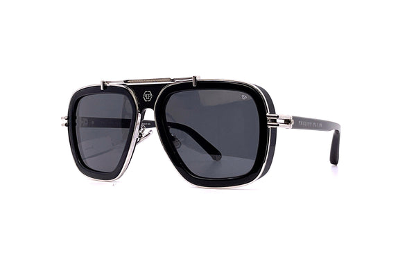 PHILIPP PLEIN スカラッフフレムサンクラス 【関税込】 Philipp Plein - Plein Icon SPP109 (Black) – Good See Co.