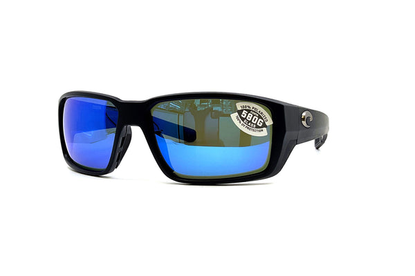 Costa - Fantail Pro (Matte Black | Blue Mirror Glass)