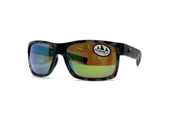 Costa Half Moon Tiger Shark Green Mirror Glass