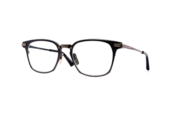 メガネ DITA Dita Eyeweare - LINRCON - Black Iron - Yello Gold Dita Linrcon - Eye Optical