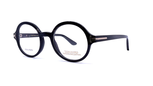 Tom Ford Private Collection - Round Horn Optical (Black Horn)