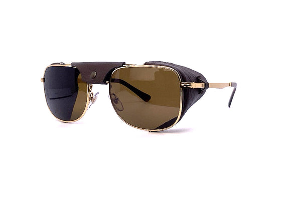 Persol - 1013-S-Z [55] (Gold | Polarized Brown)