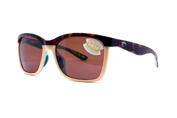Costa Anaa (Retro Tortoise/Cream Mint Copper Polycarbonate