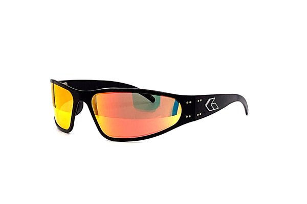 Gatorz - Wraptor (Black with Silver Logo | Sunburst Mirror