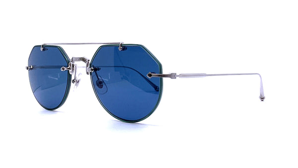 [希少]MATSUDA マツダサングラス M2021 BKS-BS Matsuda - M3121 (Brushed Green/Brushed Silver) – Good See Co.