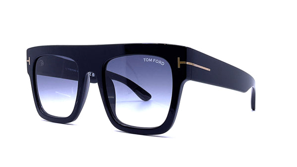 【関税込み】TOM FORD ブラック Renee スクエアメガネ Tom Ford FT0847 Renee Blue-Light Block 001 glasses | Buy