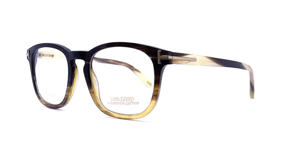Tom Ford Private Collection - Soft Square Optical (Green Horn)