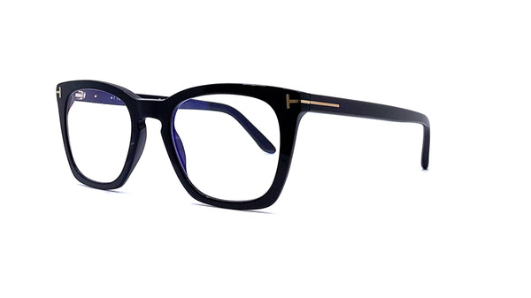 Tom Ford - Blue Block Square Opticals TF5736-B (Shiny Black