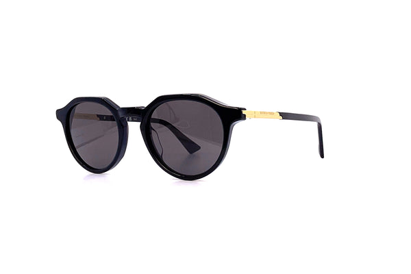 NEW BOTTEGA VENETA BV1260S 005 SUNGLASSES UNISEX BLACK ROUND EYEWEAR Bottega Veneta® BV1260S Wayfarer Sunglasses - EuroOptica main image 3