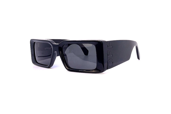 NEW OFF-WHITE SUNGLASSES BLACK UNISEX EYEWEAR OFF-WHITE OERI097 MILANO 1007 Off-White Milano OERI097 Square Sunglasses | Fashion Eyewear main image 4