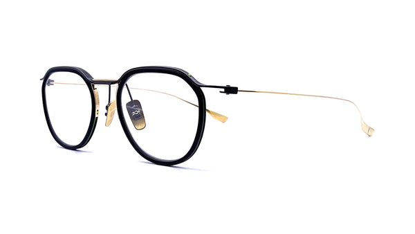 DITA / ディータ | SCHEMA-TWO スキーマ2 アセテート メタル メガネ 49□20-145 | ブラック / ゴールド Dita - Schema-Two (Black Iron/Gold) – Good See Co.