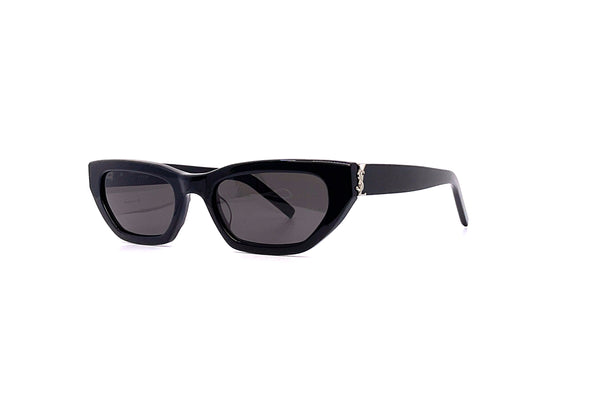 小物 Saint Laurent Monogram SL M26 Saint Laurent Monogram Hinge 54MM Rectangular Sunglasses