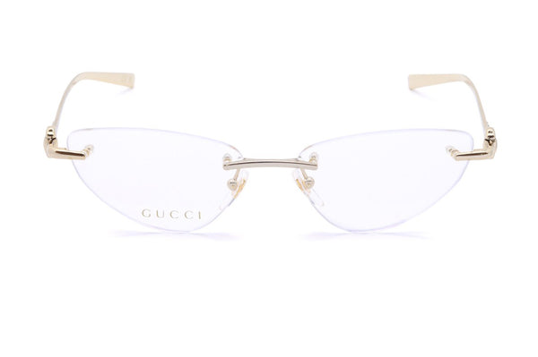 GUCCI スクエアフレムメカネ GG1705O 002 Gucci Eyeglasses GG1705O 002 Shiny Spotted Tartaruga - eye