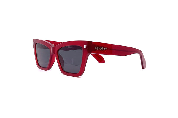 Off-White Red Sunglasses with Logo Off White Glasses Mens Designer Small Frame Printed Off  main image 2