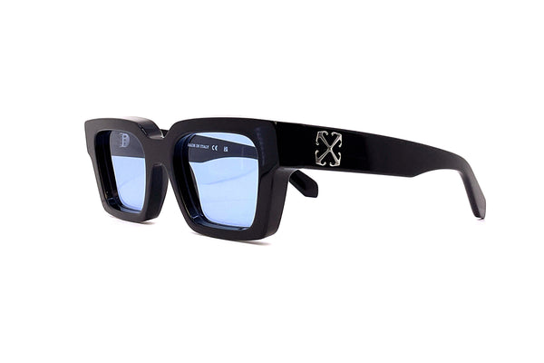 【送料&関税込】Off-White Virgil L Sunglasses - Unisex Off-White™ - Virgil L (Black/Silver | Light Blue) – Good See Co.