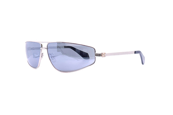 Palm Angels CLAVEY Sunglasses 7207 Silver metal Rectangular PALM ANGELS Sunglasses Palm White mirror silver White silver  main image 3