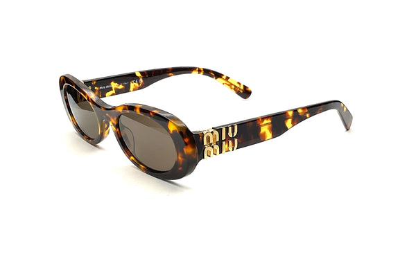 【Miu Miu】0MU 06YS ロゴ サングラス（Havana） Miu Miu】0MU 06YS ロゴ サングラス（Havana） Miu Miu MU 06ZS