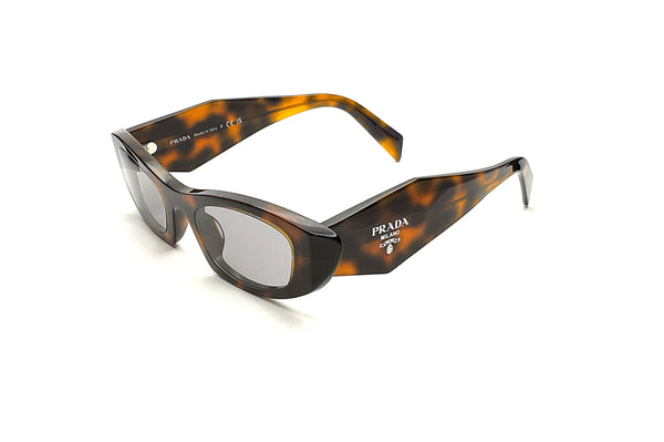 Prada Tortoise Shell Sunglasses Prada PR 06YS M (53 - 21) with Brown lenses and Tortoise  main image 3