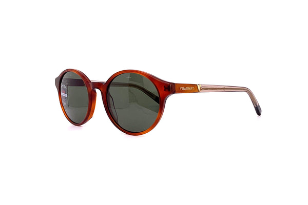 Vuarnet VL1602 Sunglasses - Dark Havana & Gun Metal Frame With Brown Lenses (60mm)