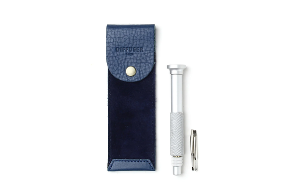 Diffuser - Screw Driver Leather Case - Blue & Navy