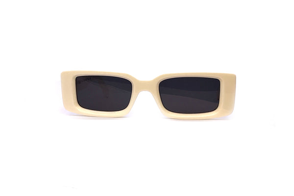 OFF-WHITE Arthur OERI016 1007 オフホワイト Off-White Arthur Oeri016 Rectangle Sunglasses | Fashion Eyewear US