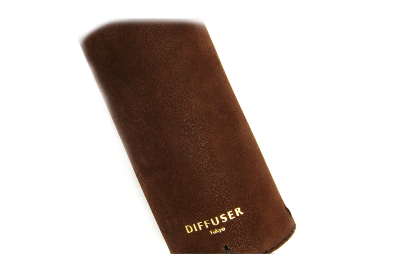 Diffuser - Damege Leather Stand - Dark Brown & Dark Brown