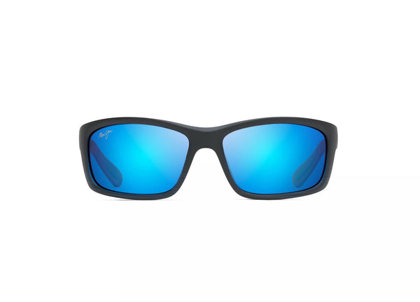 Maui Jim - Kanaio Coast (Matte Translucent Blue Black with Stripe