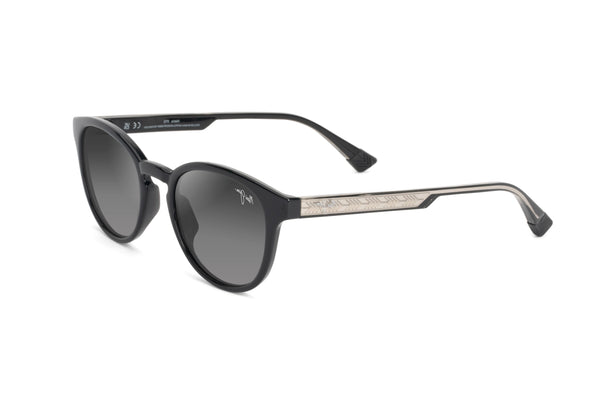 Maui Jim - Hiehie (Shiny Black/Transparent Light Grey