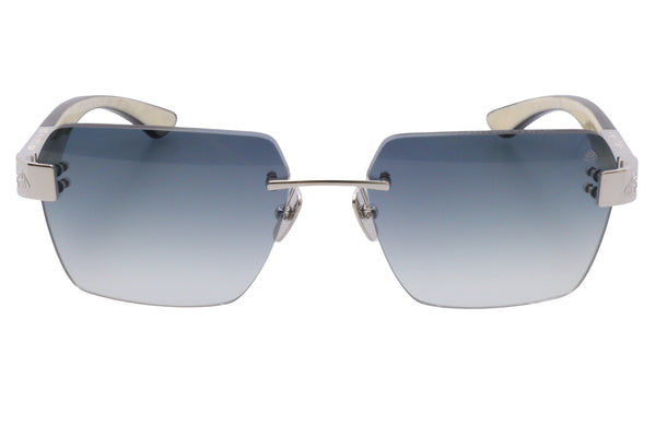 サングラス MAYBACH Maybach Eyewear - THE DRIVE I - palladium plated Maybach Eyewear - The Magic I (Palladium/Deep Sea Blue