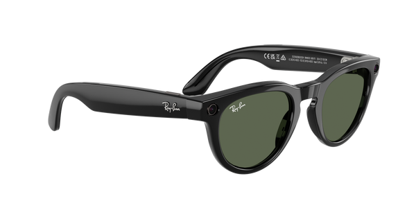 Ray-Ban - Meta Headliner Gen 2 (Shiny Black | G-15 Green
