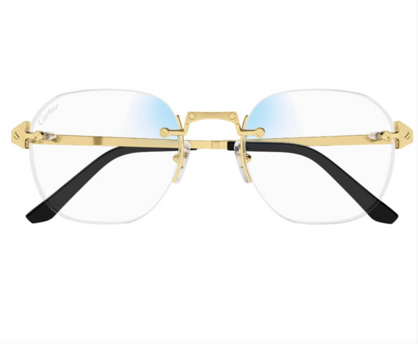 Cartierサングラス Cartier - Santos de Cartier - CT0478S (001) – Good See Co.