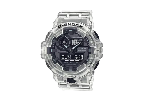Casio Watches G Shock GA 700 Transparent