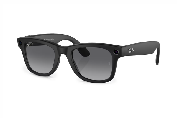 Ray Ban Meta Wayfarer Matte Black