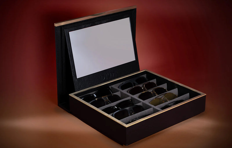 DITA - LEATHER 10 FRAME COLLECTORS CASE