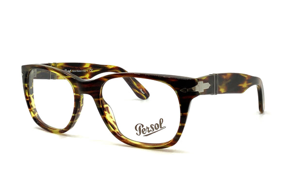 Persol - 3039-V [52] (Brown Striped Yellow)