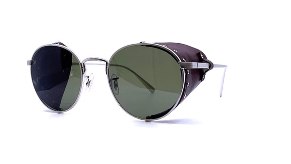 Oliver Peoples - Cesarino-L (Brushed Silver/Sequoia)