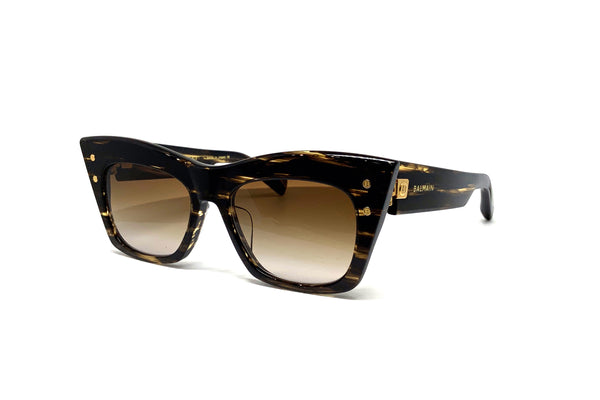 Balmain - B-II (Dark Brown Swirl/Gold)