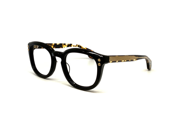 Hoorsenbuhs Eyeglasses - Model II (Black/Tokyo Tortoise Temples)