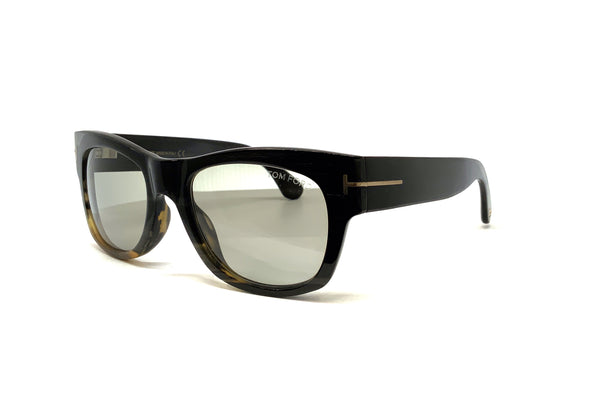 Lunettes De Soleil Tom Ford TOM N.2 - Corne Véritable - Monture 64E - Italie - Neuf Sans Étiquette