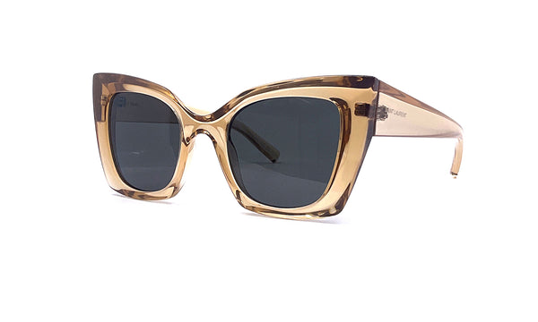 NEW SL552 006 SAINT LAURENT NUDE SUNGLASSES WOMEN EYEWEAR SL 552 006 NEW SL552 006 SAINT LAURENT NUDE SUNGLASSES WOMEN EYEWEAR SL  main image 4