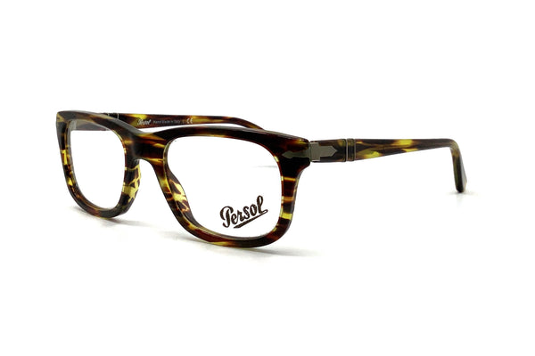 Persol - 3029-V [50] (Brown Striped Yellow)