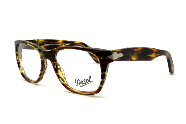 Persol - 3039-V [52] (Brown Striped Yellow)