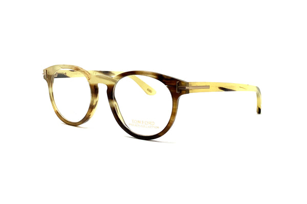 Tom Ford Private Collection - Key Bridge Round Horn Optical (Green Horn)