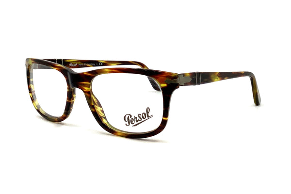 Persol - 3029-V [52] (Brown Striped Yellow)