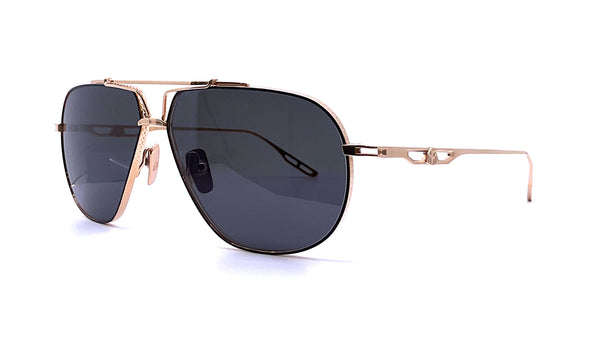 Maybach Eyewear - The Commander I (Rose Gold/Black Matte Lacquer)