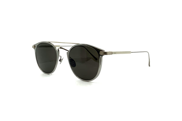 Cartier サングラス CT0015S シルバー Cartier CT0015S 006 Silver Ruthenium Sunglasses - eye-oo.com