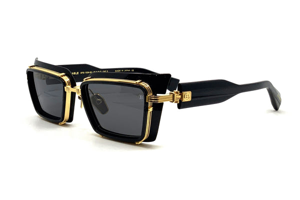 1.1 Millionaires Discount Designer Black And Gold Sunglasses For