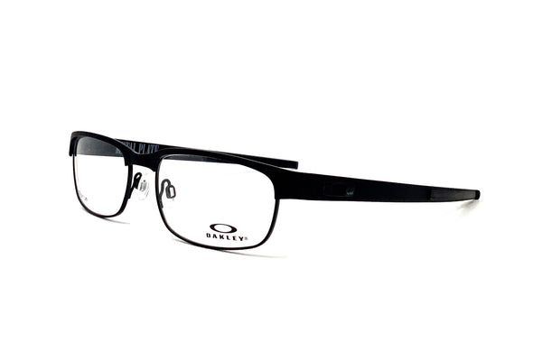 Oakley Eyeglasses Metal Plate 57 RX Matte Black Good See Co