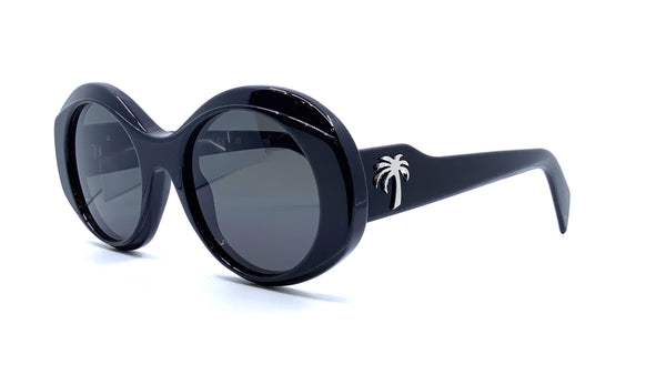 Palm Angels Doyle Sunglasses in Black PERI027 Palm Angels Doyle Sunglasses in Black PERI027 | eBay main image 4