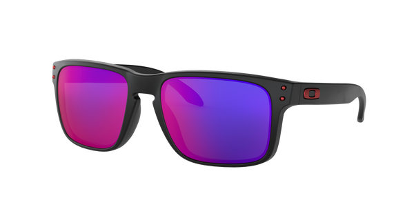Oakley Holbrook Matte Black Positive Red Iridium
